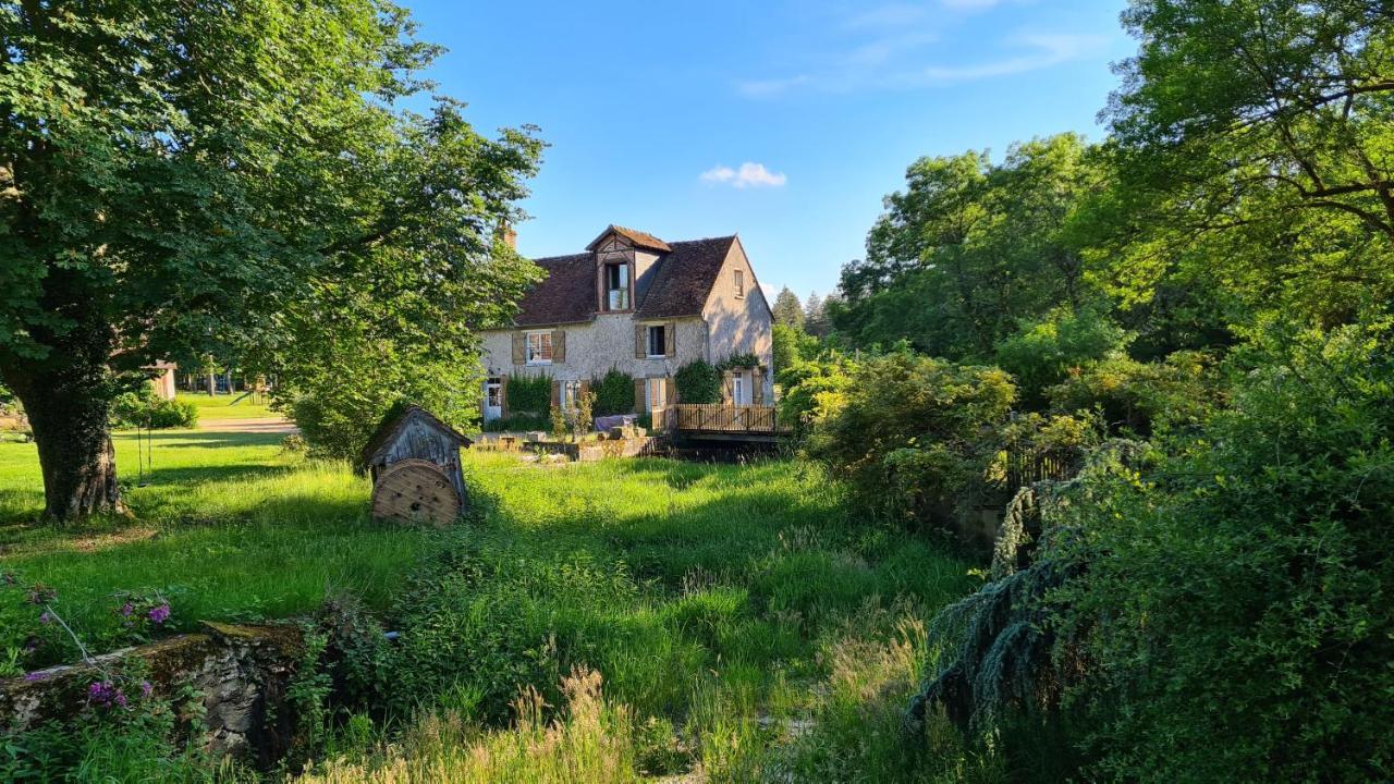 Chambres D'Hotes Le Moulin De Crouy Экстерьер фото